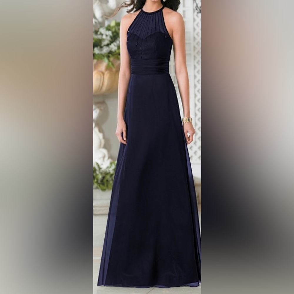 Belsoie Gown - Navy Blue